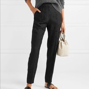 Equipment x Tabitha Simmons black Warsaw Trouser